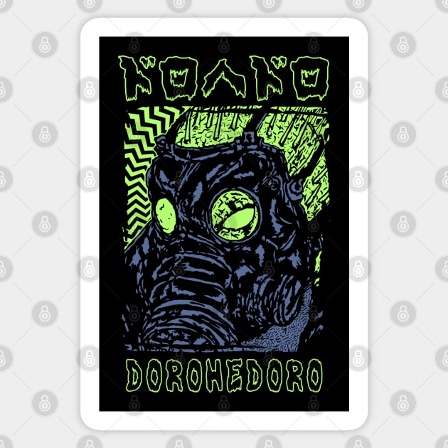 Kaiman - DOROHEDORO - Manga Anime Design C2 Sticker by JPNDEMON